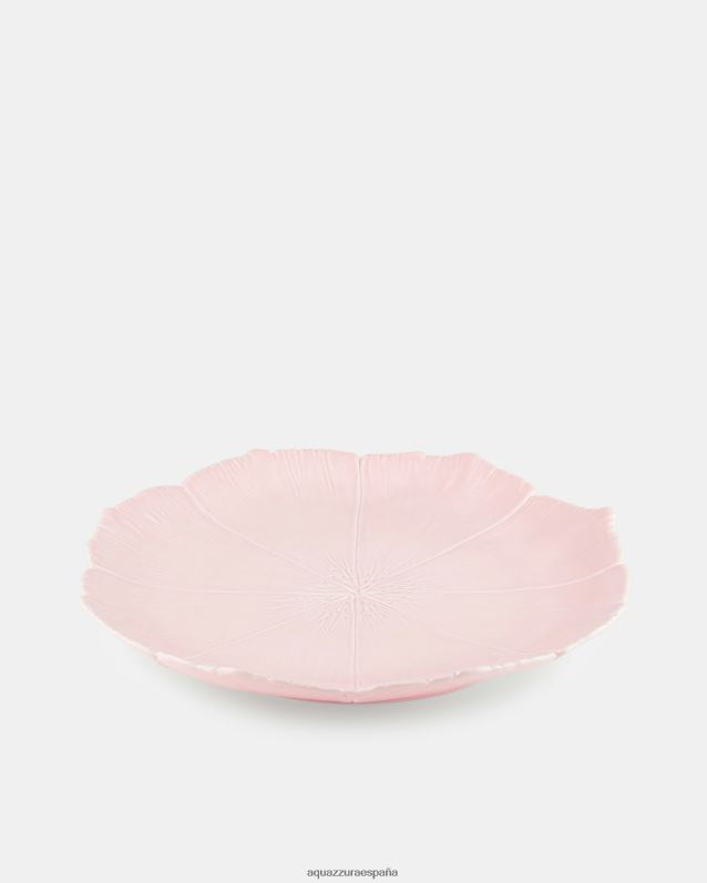Aquazzura plato de cena de flor de cerezo rosa 424XF488