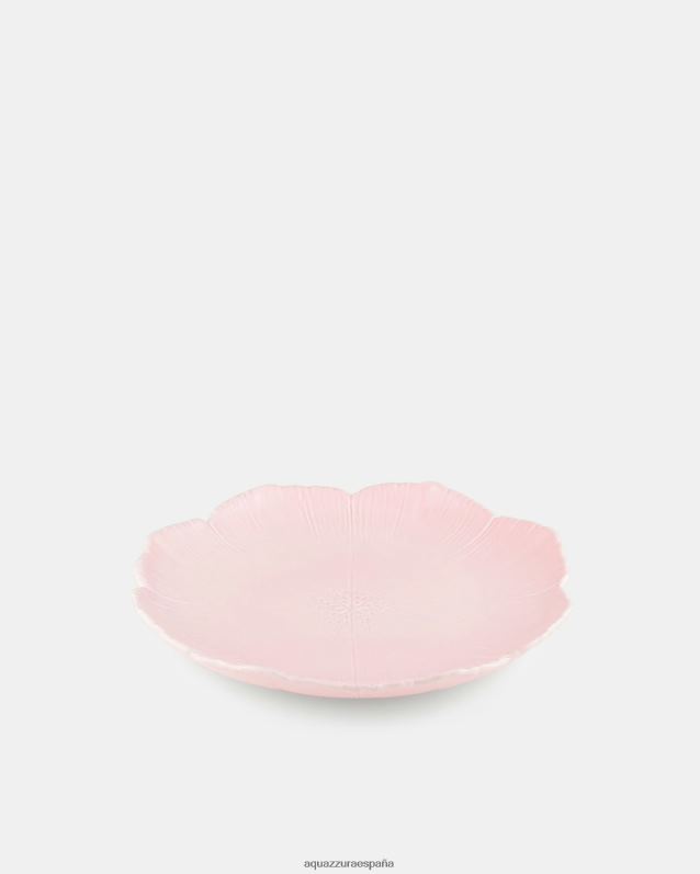 Aquazzura plato de postre de flor de cerezo rosa 424XF490